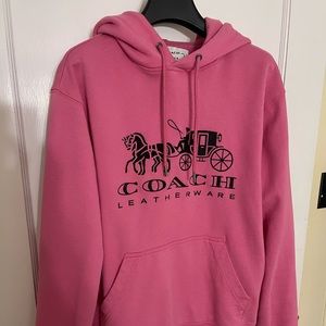 Coach horse carriage logo sweatshirt